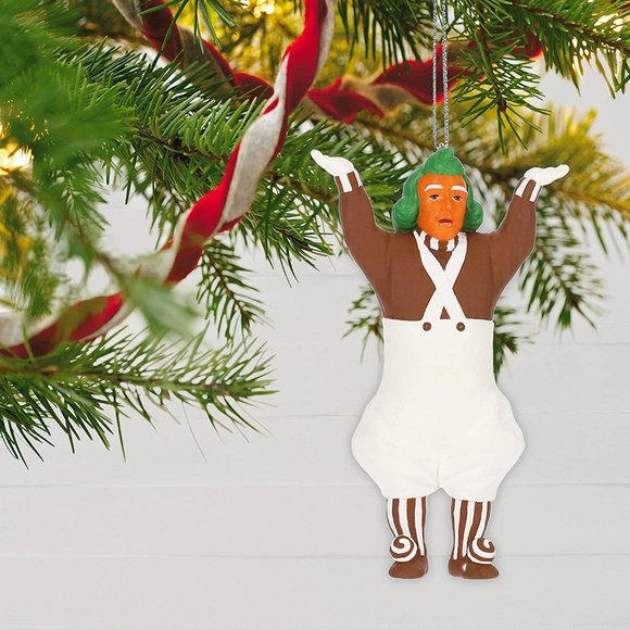 New! Oompa Loompa Hallmark Keepsake Christmas Ornament 2019 Willy Wonka - Picture 5 of 5